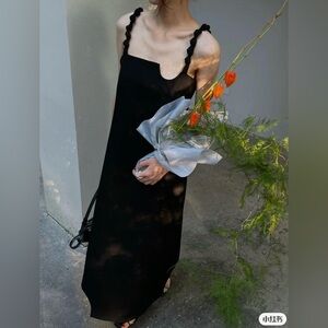 Korean Fashion | Serrer NEW Black Dress | Designer brand